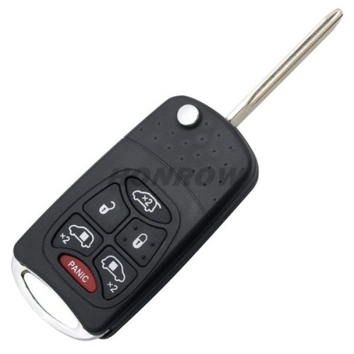 For Chry 5+1 button remote key blank