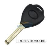 For Le transponder key with 4C electronic chip