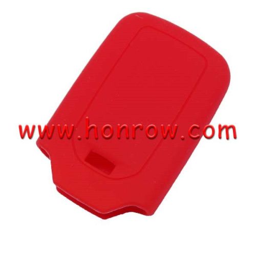 For Honda 3 button Silicone case (Red color) (MOQ:50pcs)