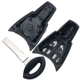 For SAAB 4 button remote key blank with wide blade