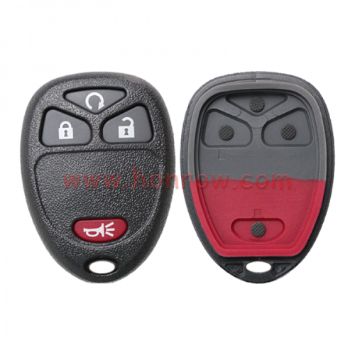 For Bu 3+1 button remote key blank With Battery Place