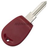 For Al transponder  key blank with Red Color