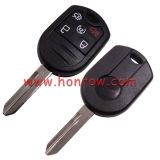 For Fo 5 button remote key blank