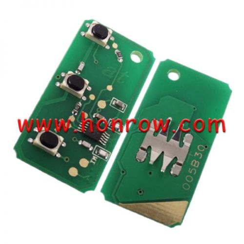 For Ford Focus 3 button Modified Flip Folding Remote Key with 433Mhz 4D63 chip