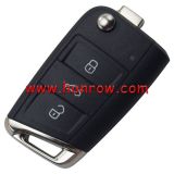 Original For VW golf MK7 3 Button remote control FCCID is 5G0959753BB  with 433MHZ with ID48chip