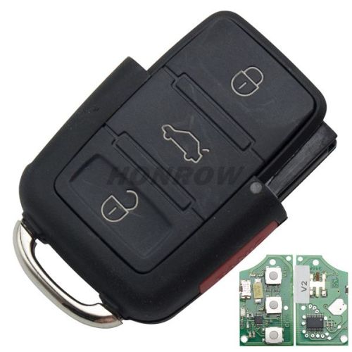 For VW 3+1 Button remote control 1JO959753T 315MHZ