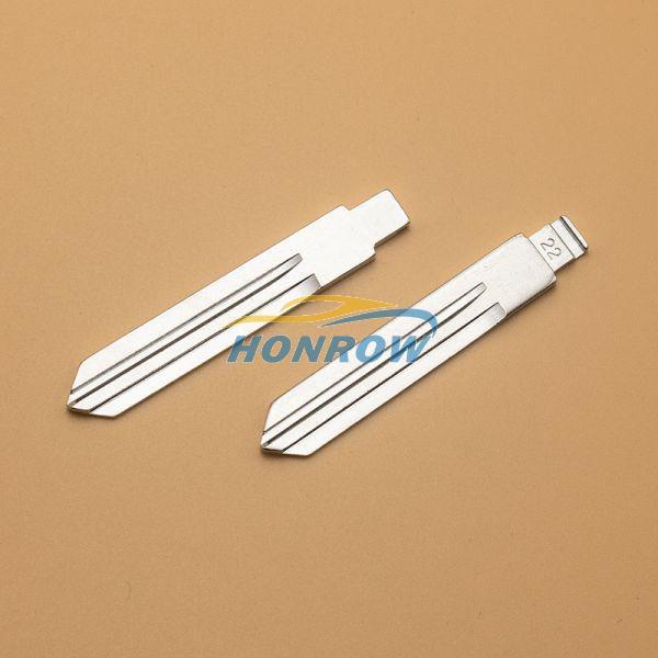 For Nissan Remote Key Blade A33 22#