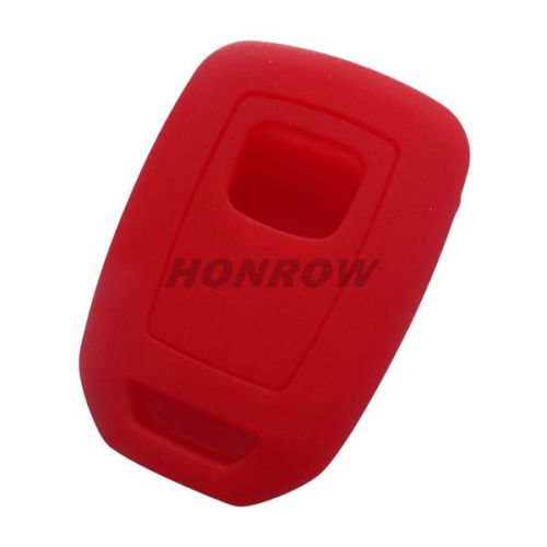 For Honda 2 button Silicone case (Red color) (MOQ:50pcs)