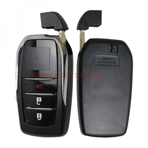 For Toy 2+1 button remote key blank