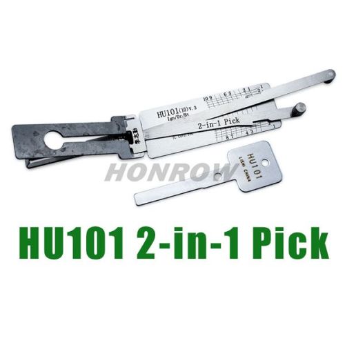 Original Lishi HU101 for Ford focus lock pick and decoder together 2 in 1 genuine tools with best quality