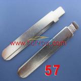 For BYD F3 Remote Key Blade (with Left) 57#