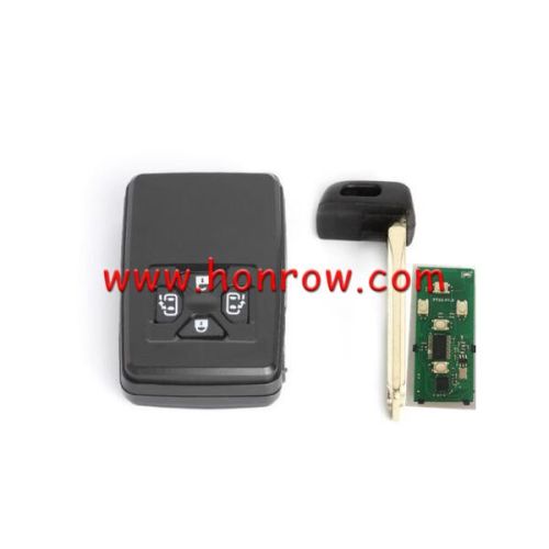 For Toyota 4 button Smart Key with 433.92MHz ASK Board No.:0780  ID71 CHIP: P1=94