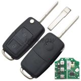 For VW 2 Button remote key 1JO959753N 433MHZ ID48 chips