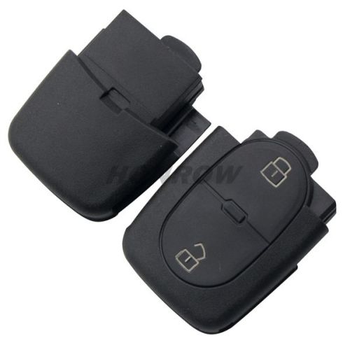 For V 2 button remote key blank (1616 battery Small battery)