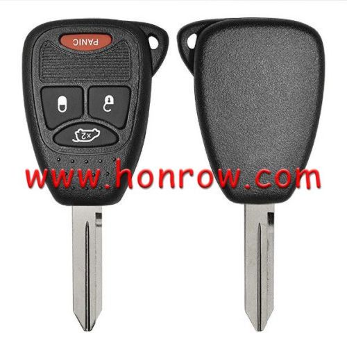 For High Quality GTL Chrysler 3+1 button remote key shell Stronger enhanced Version