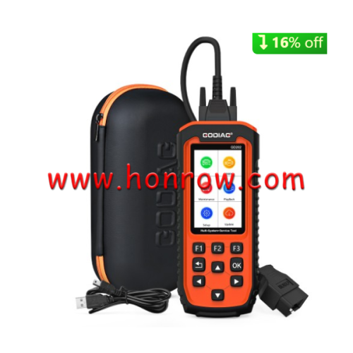 GODIAG GD202 Engine ABS SRS Transmission 4 System Scan Tool with 11 Special Functions