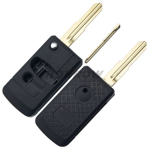 For Small Mit Lancer 3  button modified flip remote key blank