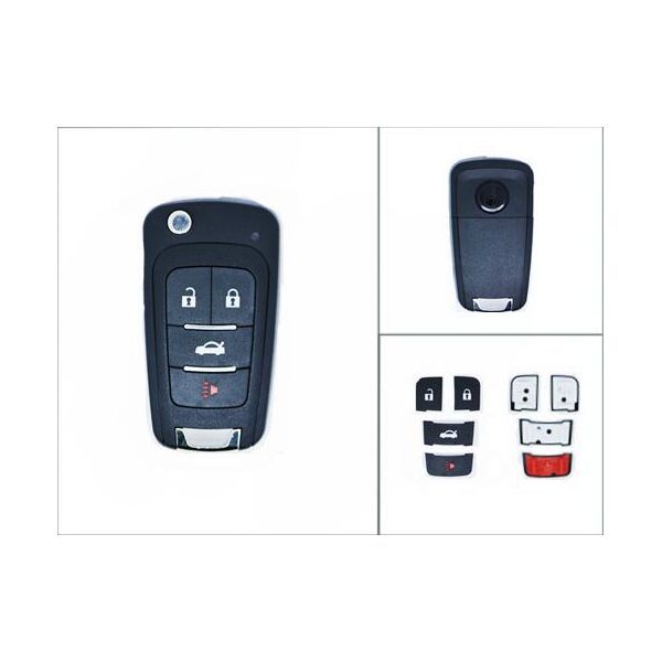 Face to face remote for Buick style 3+1 button with 315mhz / 434mhz, please choose the frequency