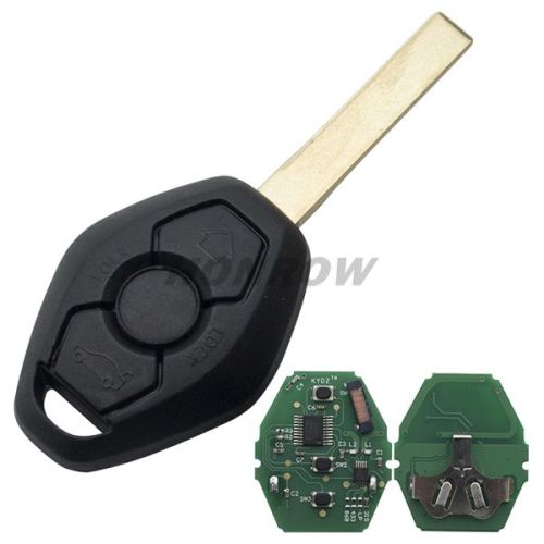 For BMW 5 Series CAS2 systerm 3 button remote key with 315mhz PCF7942chips