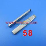 For Citroen Key Blade 58#