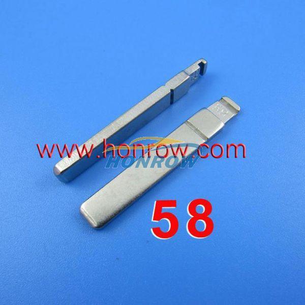 For Citroen Key Blade 58#