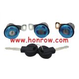 For Peugeot  9170G3 252522 LEFT RIGHT DOOR LOCK CYLINDER WITH 2 KEYS