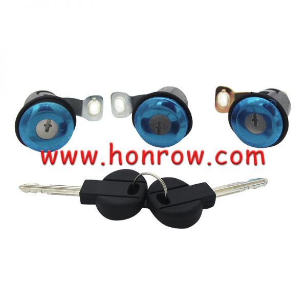 For Peugeot  9170G3 252522 LEFT RIGHT DOOR LOCK CYLINDER WITH 2 KEYS