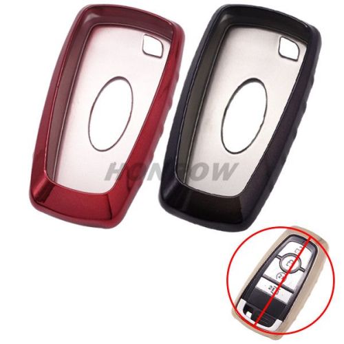 For Ford TPU protective key case red color MQQ:5PCS