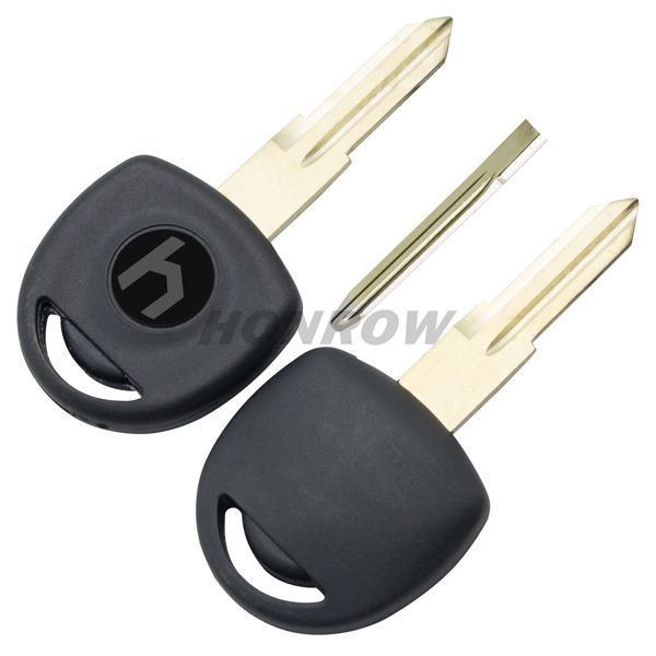 For Bu transponder key blank with left Blade HU46