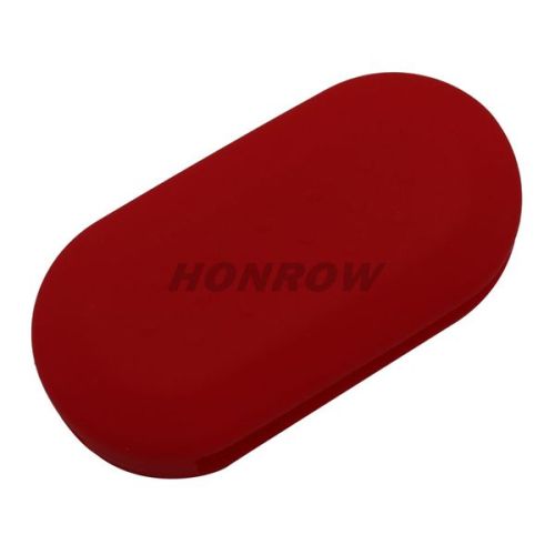 For Fiat 3 button Silicone case (red color)