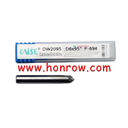 Raise 95 Degree Carbide Steel End Milling Cutter For Key Cutting Machine Drill Bit Parts Locksmith Tools DW2095