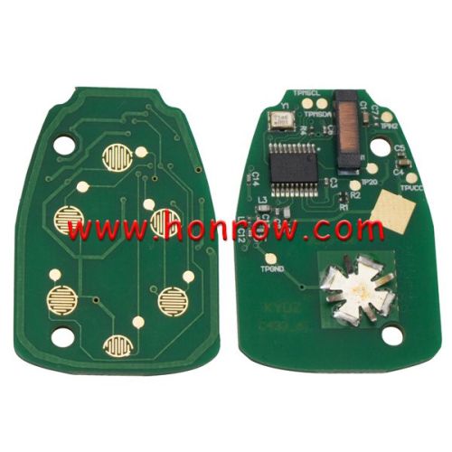 For Chrysler 2+1 button remote key with 315Mhz Two model FCCID-M3N5WY72XX (2004-2007)  FCCID:OHT692427AA (2006-2010) for you can choose
