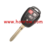 For Toy 4 Button remote key with 314MHz H Chip  FCCID:GQ4-52T