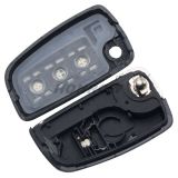 For Nis 2+1 button remote key blank