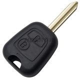 For Peugeot 2 button remote key with SX9 blade 433Mhz PCF7961 Chip