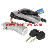For Peugeot Car Ignition Key Auto Ignition Lock Starter Switch with 2 Keys 4162.CF Fits for Citroen Berlingo Peugeot Partner