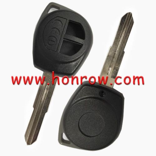 For Suz Swift 2 button remote key blank Without Logo