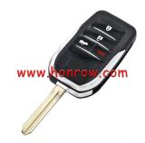 For Toy 3+1 button Modified Flip Car Key Shell with TOY43 blade