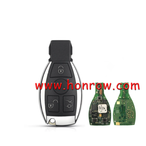 For Original Mercedes Benz 3 button FBS4 Smart Key with 433MHz Keyless Go