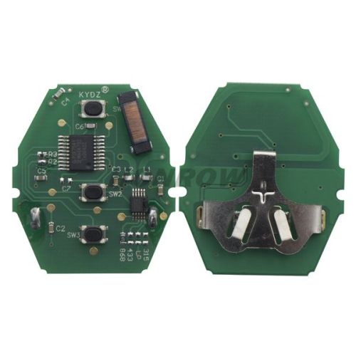 For BMW 5 Series CAS2 systerm 3 button  remote control with 868mhz PCF7942chips