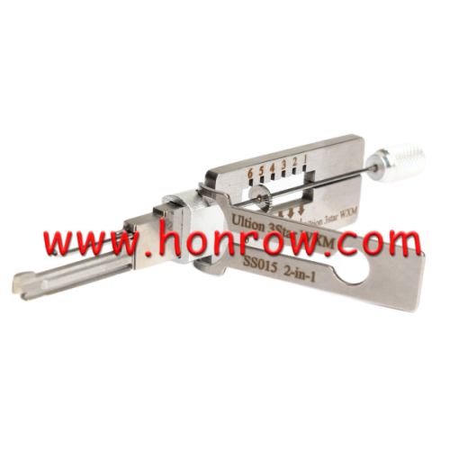 Locksmith Tools Civil Lock 2-in-1 Tool Ultion 3Star WXM SS015 SS315 2 in 1