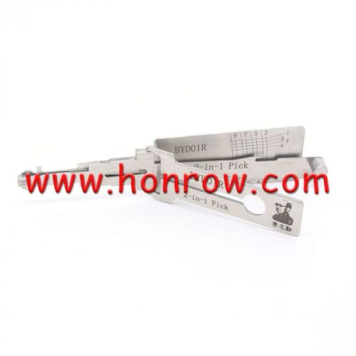 For Original Lishi BYD01R 2 in 1 decode and lockpick