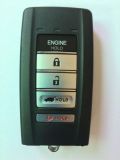 For Original Ho Acura Keyless 4+1 button remote key with 313.8MHZ  (Model: Driver1)