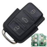 For VW 3 Button remote control 1JO959753DJ 315Mhz