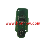 For Original Ford 3 button Keyless fiesta Remote key with 433Mhz ID49 PCF7953P chip J1BT-15K601-AD or AA. Original PCB+Aftermarket shell.