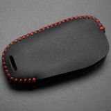 For Ford 3 button key cowhide leather case used for new  2013 with key ring