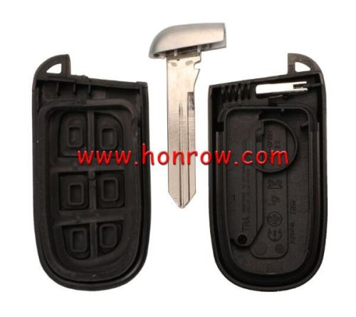 For Chrysler 4 button flip remote key shell