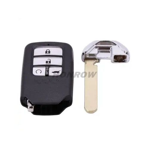 For Honda 4 button remote key blank