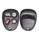 For Bu 3+1 button remote key blank With Battery Place