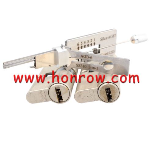 CISA ABUS SS301 2 in 1 Locksmith Tool  For lock opening tool open house locks  (not include the lock and keys)